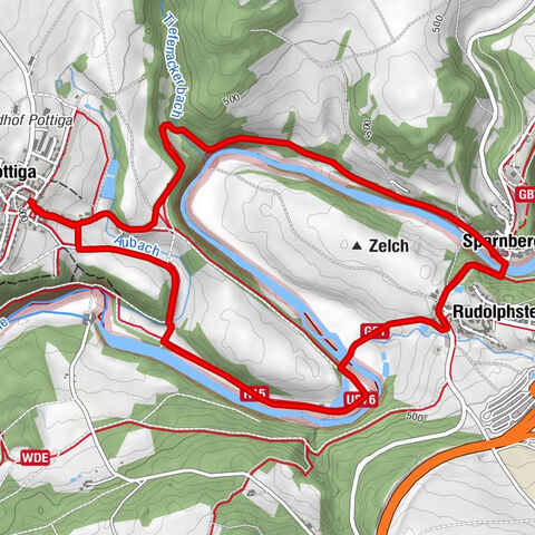 An der Saale zwischen Thüringen und Franken