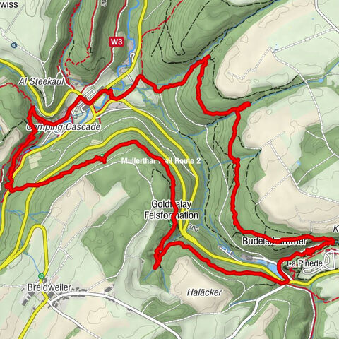 Mullerthal Tour ab/bis Konsdorf