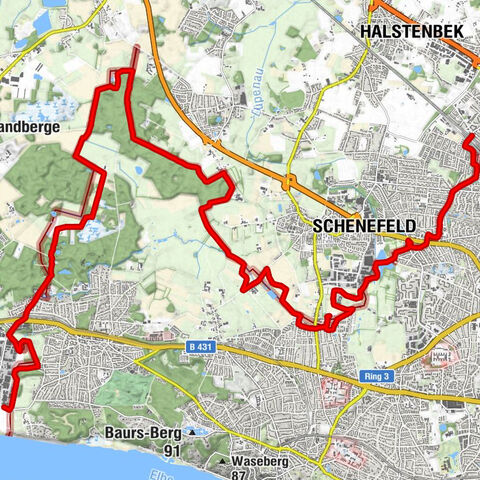 Grenzgang: Hamburg auf der Landesgrenze umwandern - Teil 7