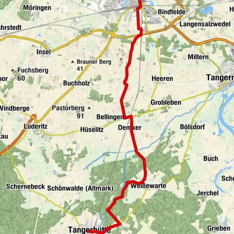 Altmark circular route: From the Hanseatic town of Stendal to Tangermünde