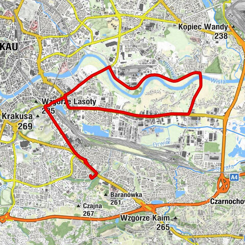 Sobotnia przejażdżka po Krakowie