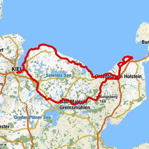 Fahrradtourenvorschlag mit Bernd
