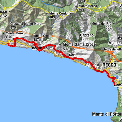 Leg 11  from Camogli to Genova Nervi