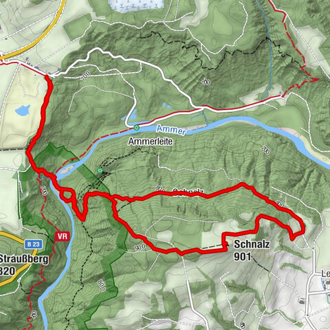 Böbing, Schnalzberg von Peiting