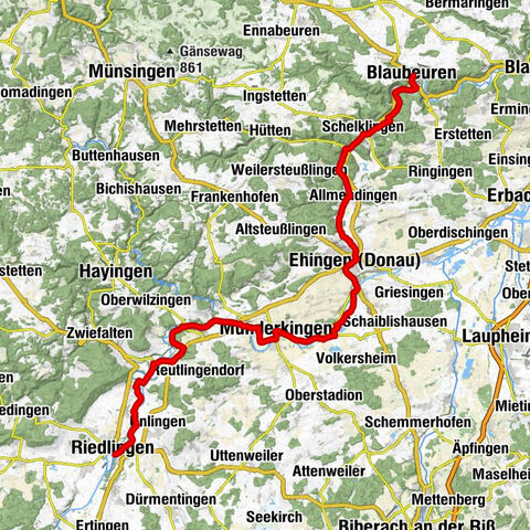 German Half-Timbered Road Blaubeuren – Riedlingen