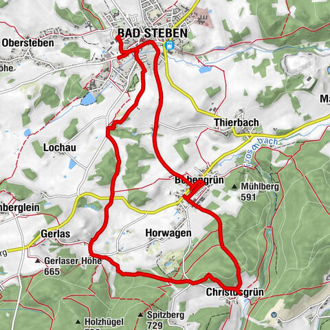 Wanderung nach Christusgrün