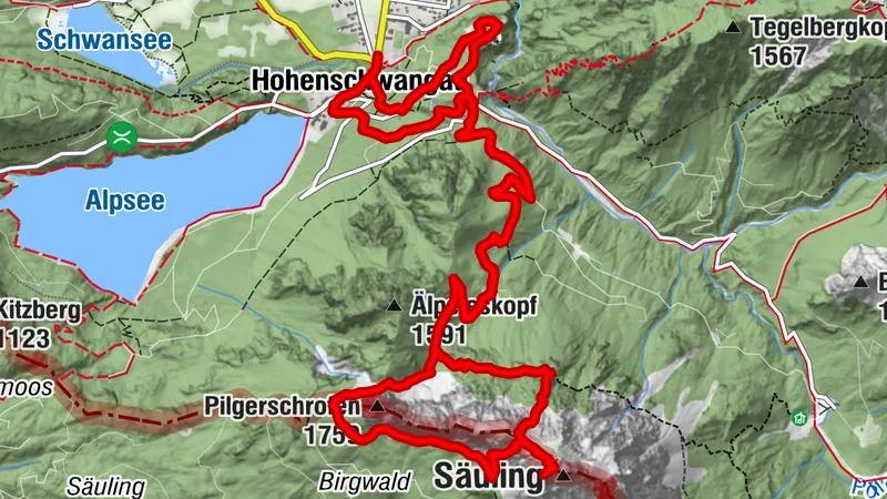 Säuling and Pilgerschrofen circuit