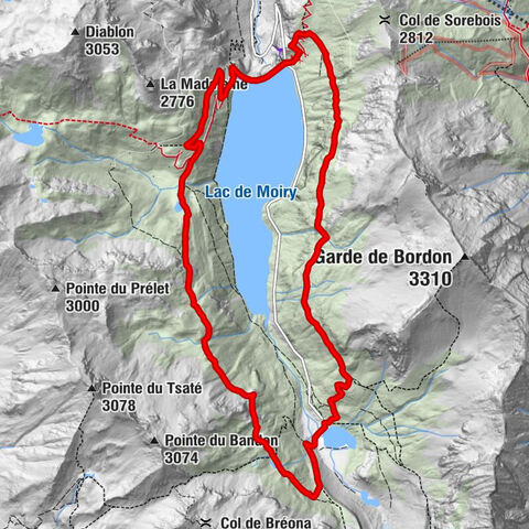 Tour du Lac de Moiry