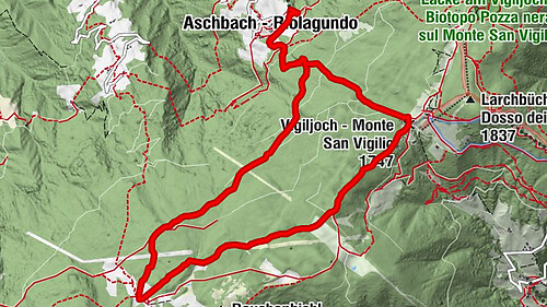 Aschbach / Rio Lagundo – Naturnser Alm mountain pasture - Vigiljoch/San Vigilio
