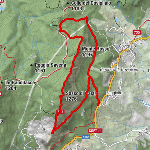 Anello Sasso di Castro