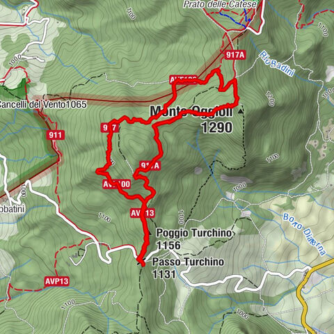 Monte freddi - Oggioli