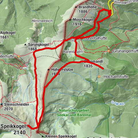 Loskogel - Steinmandl- Großer Speikkogel