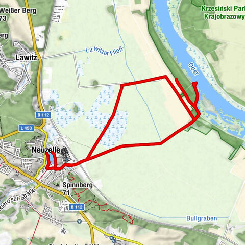 Neuzelle zur Oder und zurück