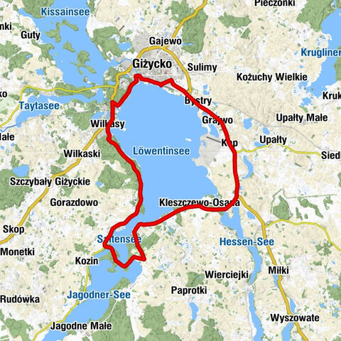 Giżycko - Dzika Kaczka - Kościół pw Świętego Andrzeja Boboli