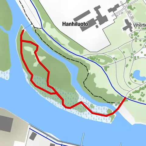 Polsanluodon polku (Polsanluoto trail)