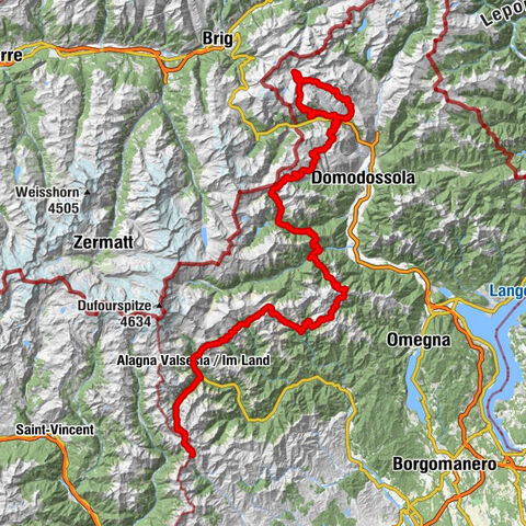 Grande Traversata delle Alpi - GTA: Tratto Nord Piemonte