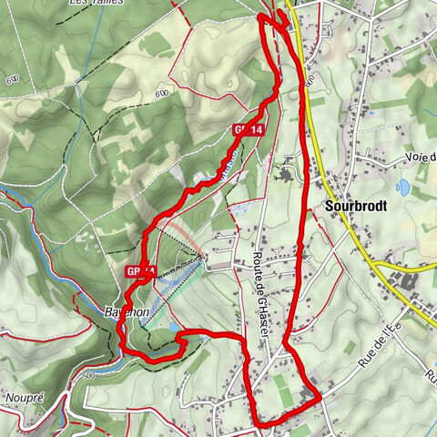 Peak Brune - Weismes, Wallonien/Belgien