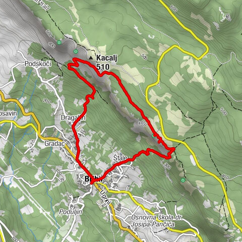 Bribir Cliff Trail - Eyes of Vinodol