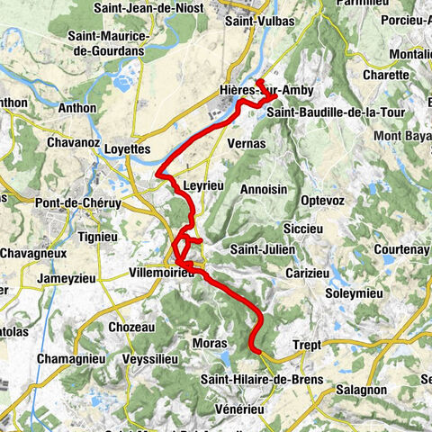 Entre via Rhone et voie verte