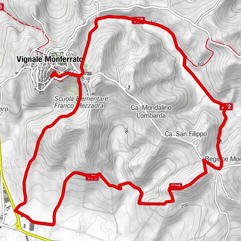 Sentiero Vignale - San Lorenzo - Sentiero 732 in camminata