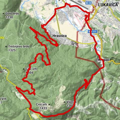 Igman, Hrasnici Stan, Polizei Station