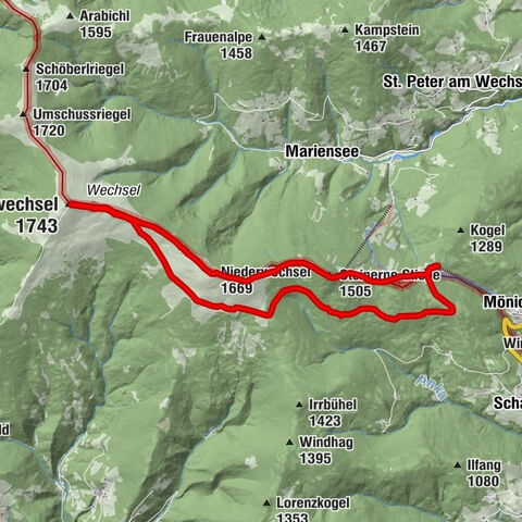 Hochwechsel - Tour