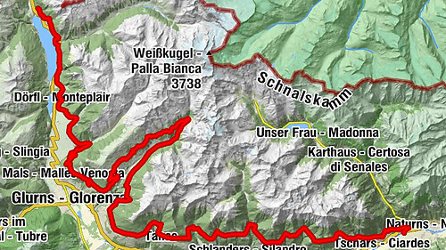 Vinschgau - Vinschger Höhenweg