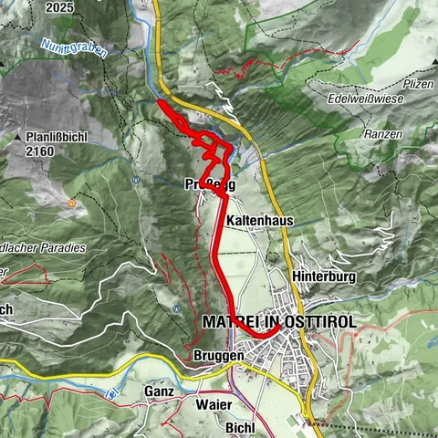 Circular hike Proßeggklamm