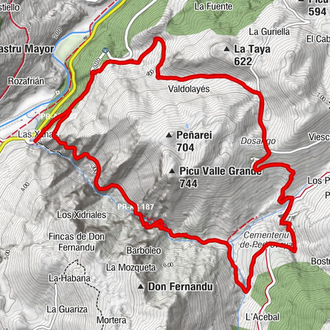 Durch die Schlucht der Nymphen