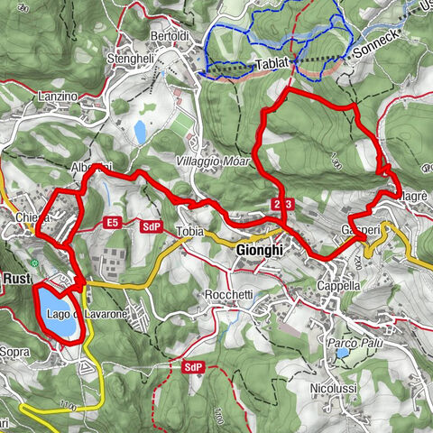 Sentiero del Drago - Lago di Lavarone