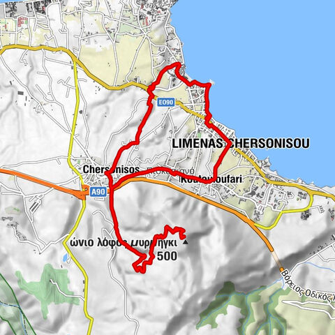 Κοινότητα Λιμένος Χερσονήσου - Λιμένας Χερσονήσου - Piskopiano church - ώνιο λόφος μυρμήγκι