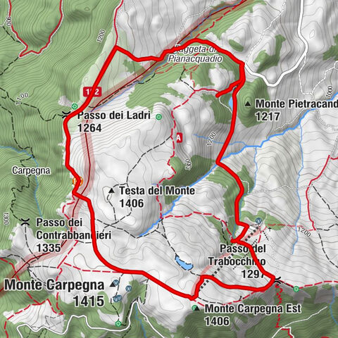 Rifugio del Lago di Monte Pietracandella - Monte Carpegna - Monte Carpegna Est - Monte Pietracandella