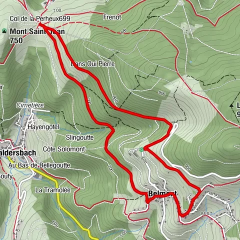 Family route: Around Belmont