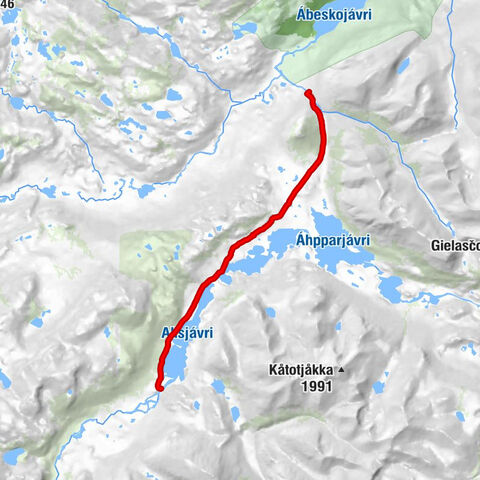 Kungsleden Day 5: Alesjaure Fjällstugorna - Wild camping at bottom of Mt. Kieron