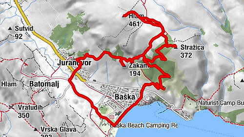 Crkva svetog Marka - Stražica - Hlam - Baška