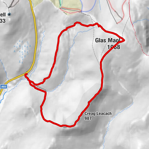 Perth and Kinross - Creag Leacach - Glas Maol - Angus