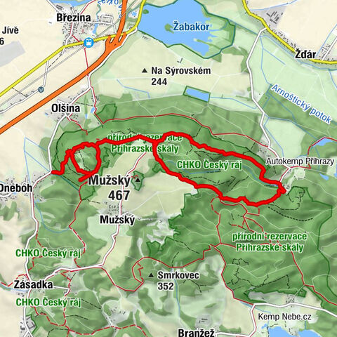 Dneboh - Věž Otty Bauše - Obrovák - Mechoušek