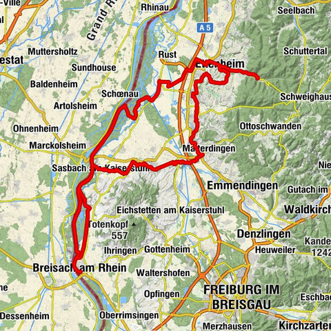 Mythische Orte am Oberrhein -  Breisach – Ettenheim