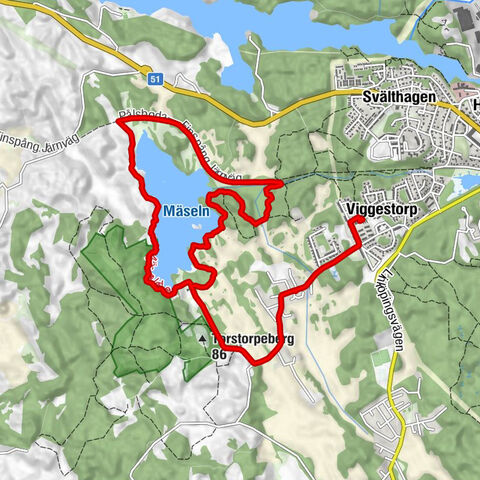 Finspångs kommun - Torstorpeberg - Viggestorp