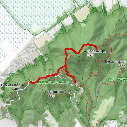 Дом Црвеног крста - Вршац - Планинарски дом „Широко било“ - Лисичија глава