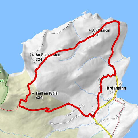 Murirrigane - Bréanainn - Faill an tSáis - Brandon Point