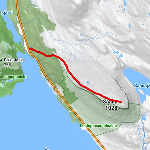 Enontekiö - Saana 747 näköalatasanne 2 - Saana