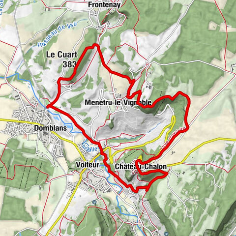 Domblans - Le Bouchon du Château - Le Cuart