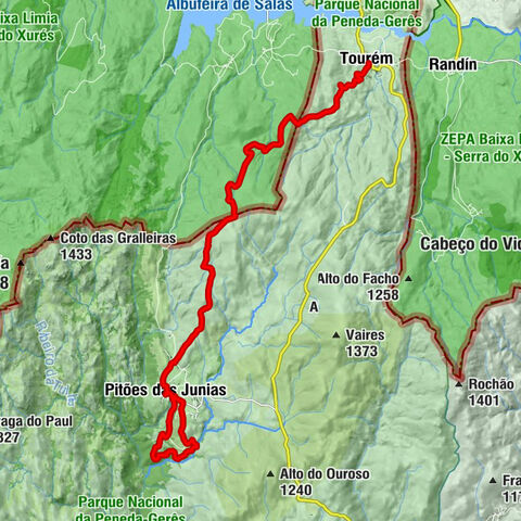 Tourém - Alto do Padinho - Albergue do Pisco - Hotel - Restaurante Casa do Preto