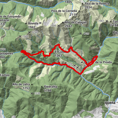 Mesón Aguzo - El Collado - Iglesia de Santa Bárbara - Igüeña