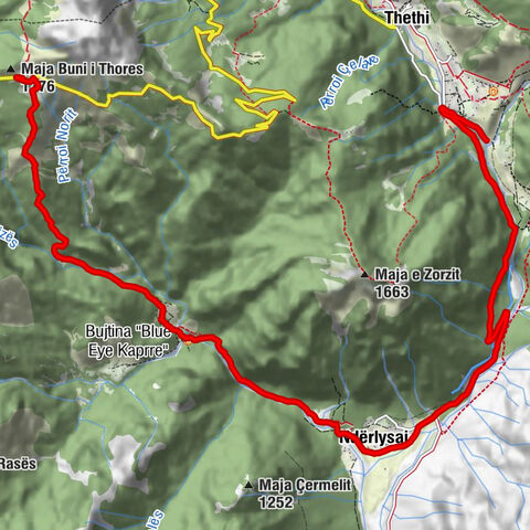 Maja Buni i Thores - Restorant - "Blue Eye" - Bujtina "Blue Eye Kaprre" - Bar restorant Preka