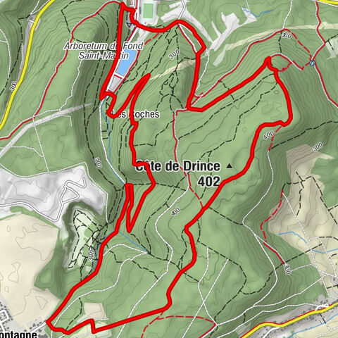 Rombas - Les Roches - Côte de Drince