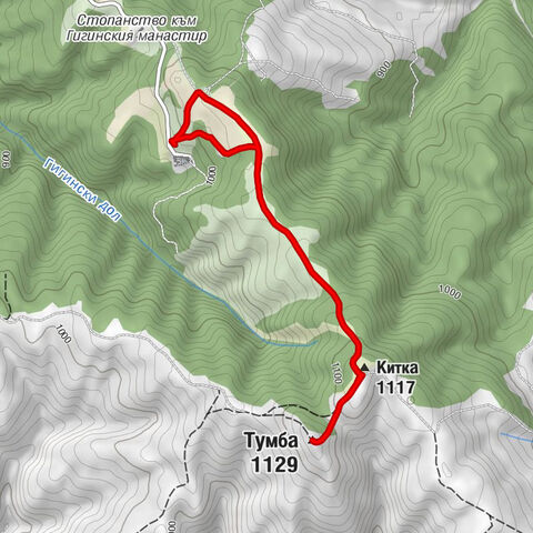 Манастирска кръчма - Китка - Тумба