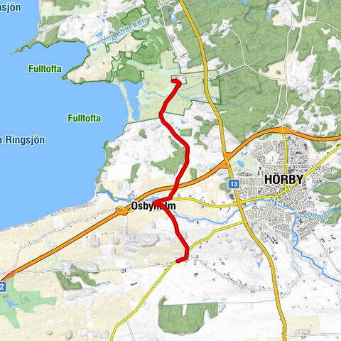 Fulltofta kyrka - Fulltofta - Osbyholm - Lyby