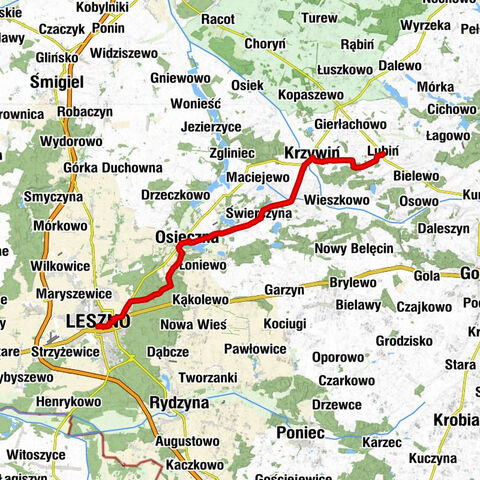 Lubiń - Kościół poewangelicki neoromańsko-neogotycki - Kościół pw. Świętego Łukasza Ewangelisty - Śródmieście